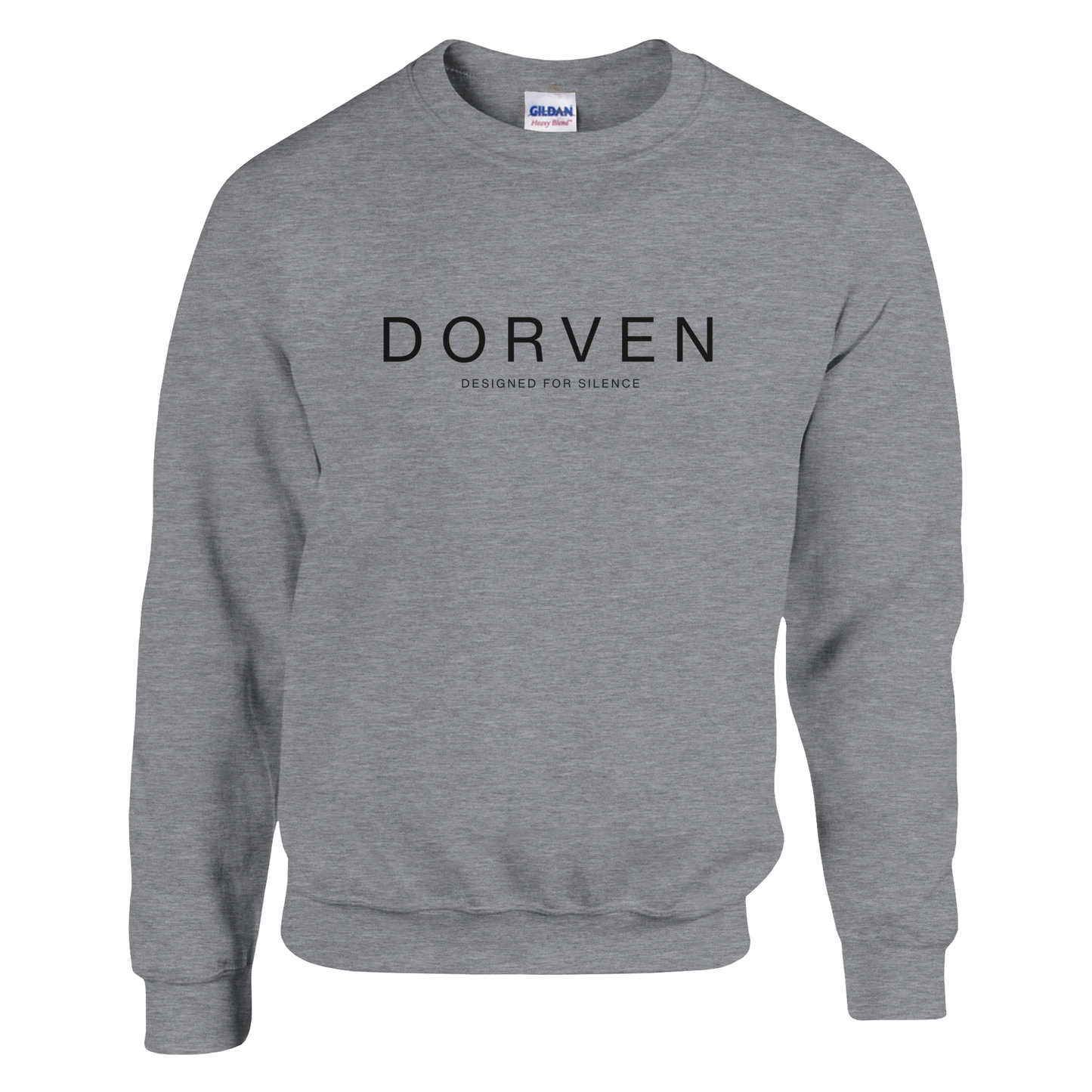 DORVEN Essential Crewneck Sport Grey – Vorderansicht